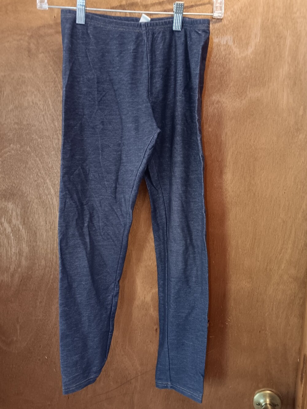 Old Navy Kids Stretch Knit Leggings - Navy Blue